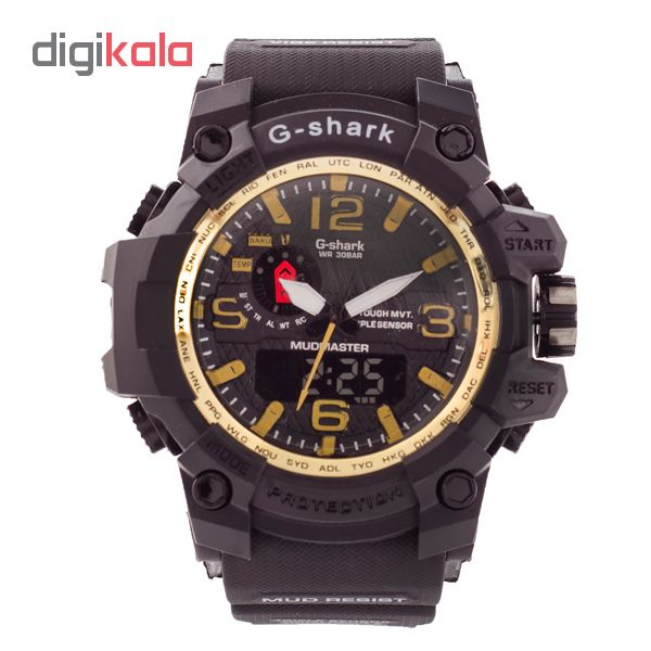 ساعت مچی دیجیتال مردانه جی شارک کد G-SH 3333 - ME-ME