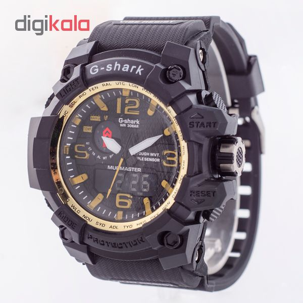 ساعت مچی دیجیتال مردانه جی شارک کد G-SH 3333 - ME-ME