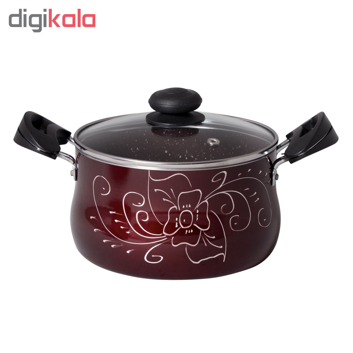 سرویس پخت و پز 8 پارچه نسترن مدل KH001 کد 002