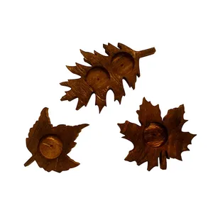 جاشمعی طرح برگ کد can1 مجموعه 3 عددی