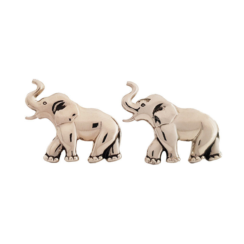 دکمه سردست مردانه طرح فیل کد dk7