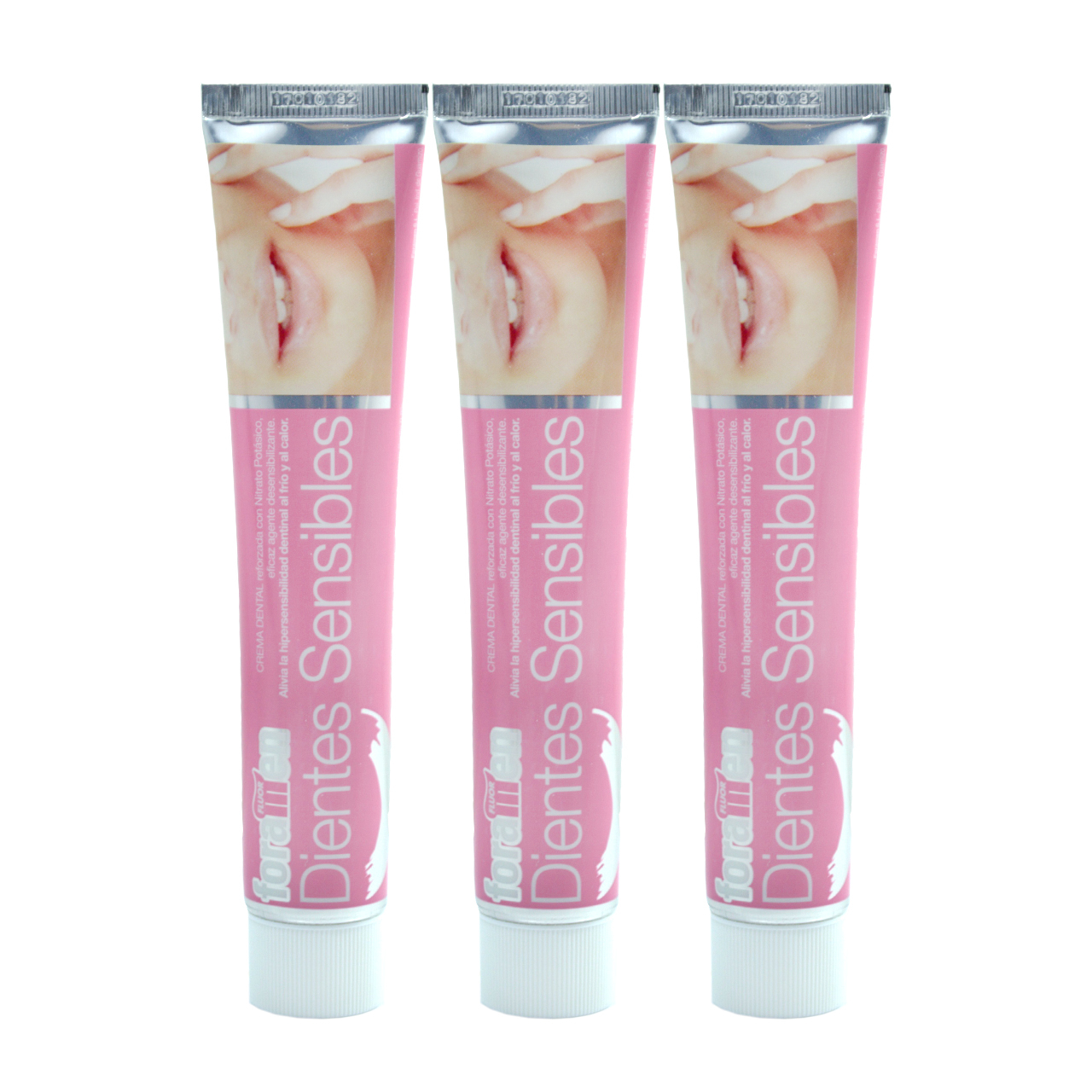 خمیر دندان فورامن مدل Dientes sensibles حجم 75 میلی لیتر مجموعه 3 عددی