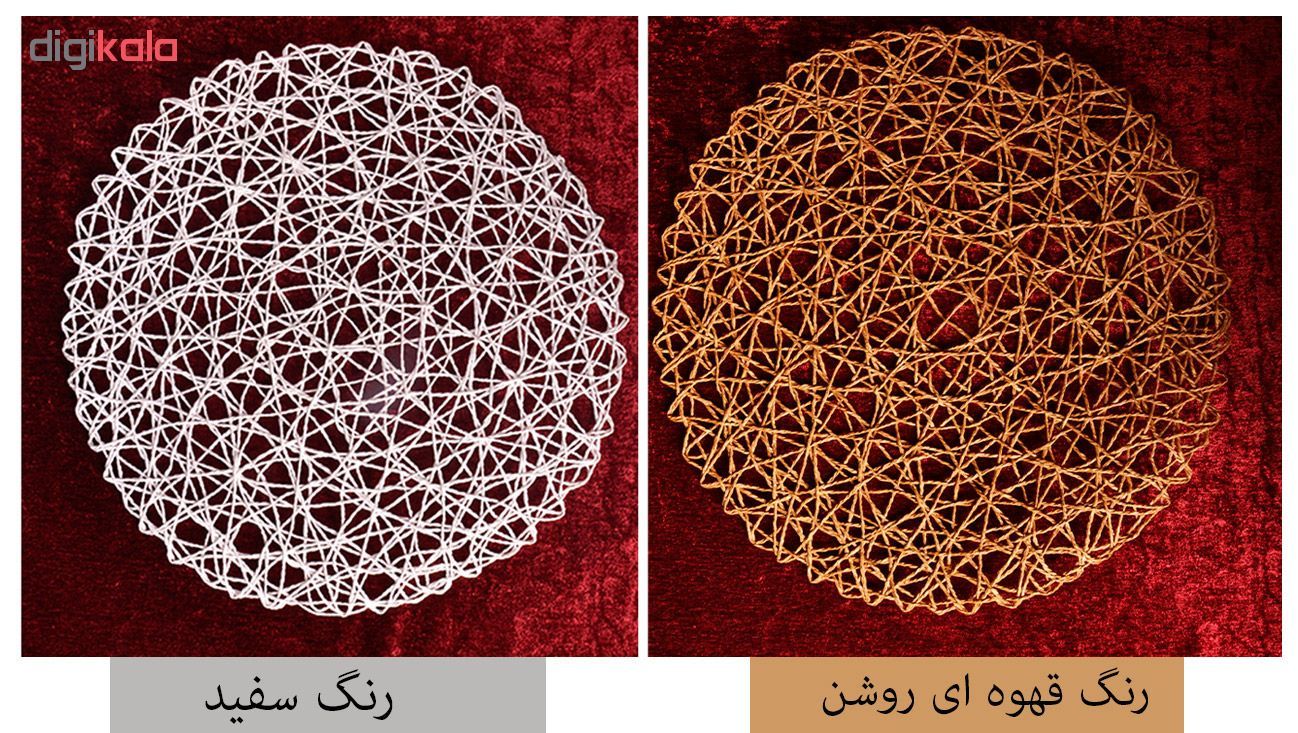 زیر بشقابی مدل HAS-1202 بسته 2 عددی