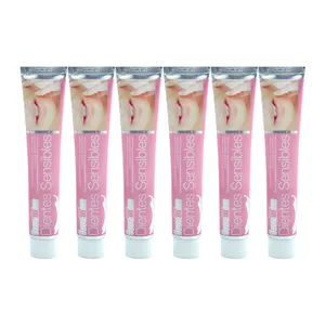 خمیر دندان فورامن مدل Dientes sensibles حجم 75 میلی لیتر مجموعه 6 عددی
