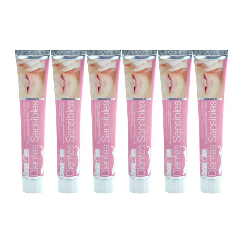 خمیر دندان فورامن مدل Dientes sensibles حجم 75 میلی لیتر مجموعه 6 عددی