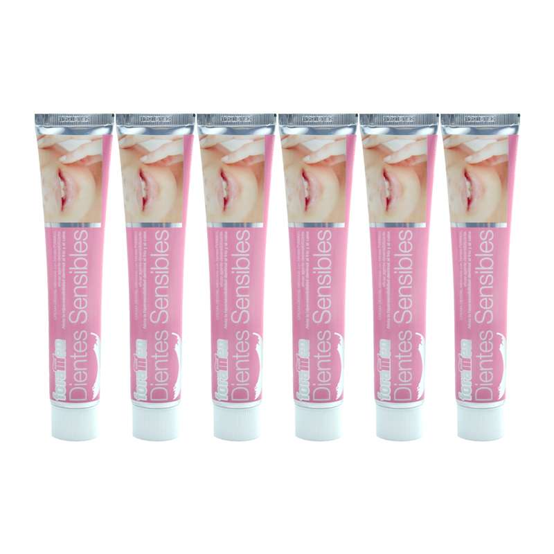 خمیر دندان فورامن مدل Dientes sensibles حجم 75 میلی لیتر مجموعه 6 عددی خمیر دندان فورامن مدل Dientes sensibles حجم 75 میلی لیتر مجموعه 6 عددی
