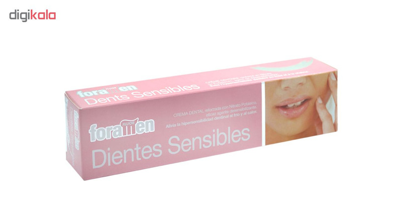 خمیر دندان فورامن مدل Dientes sensibles حجم 75 میلی لیتر مجموعه 6 عددی خمیر دندان فورامن مدل Dientes sensibles حجم 75 میلی لیتر مجموعه 6 عددی