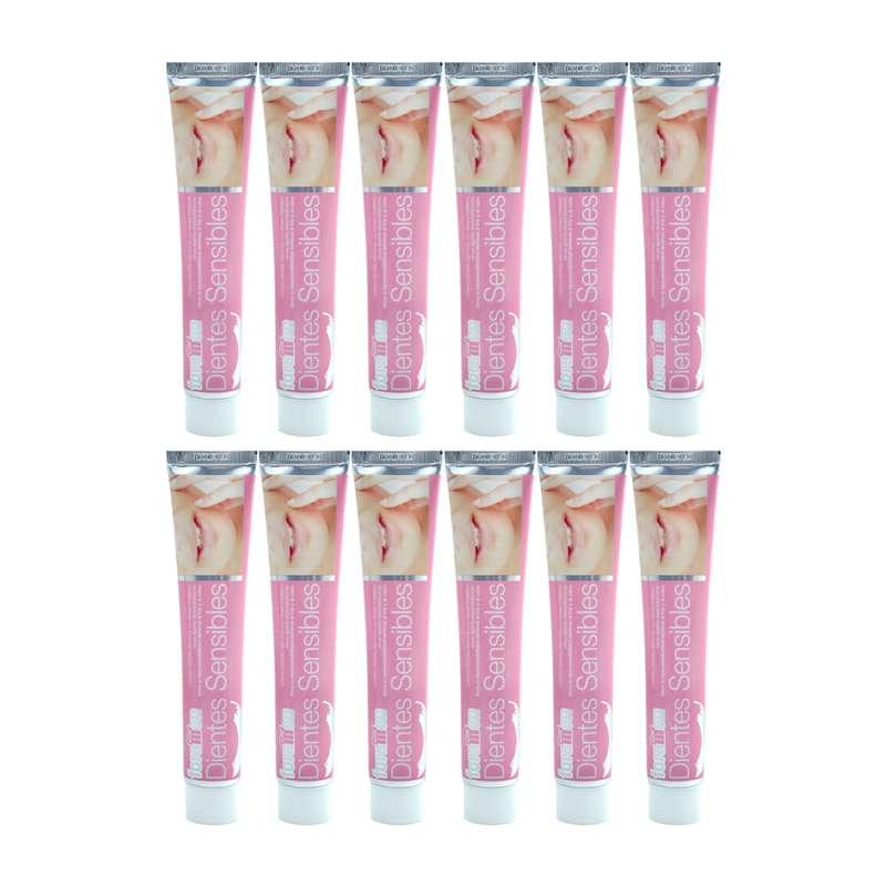خمیر دندان فورامن مدل Dientes sensibles حجم 75 میلی لیتر مجموعه 12 عددی خمیر دندان فورامن مدل Dientes sensibles حجم 75 میلی لیتر مجموعه 12 عددی