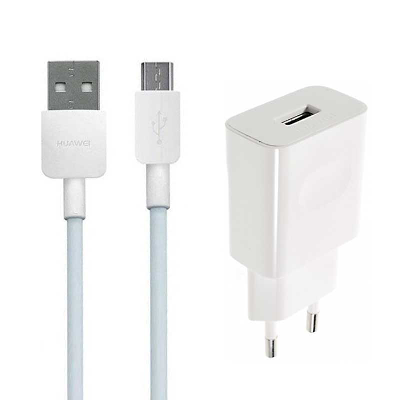 شارژر دیواری مدل A80 به همراه کابل تبدیل microUSB