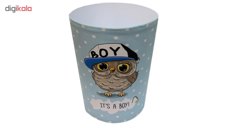 جعبه دستمال کاغذی و سطل  کودک طرح جغد1