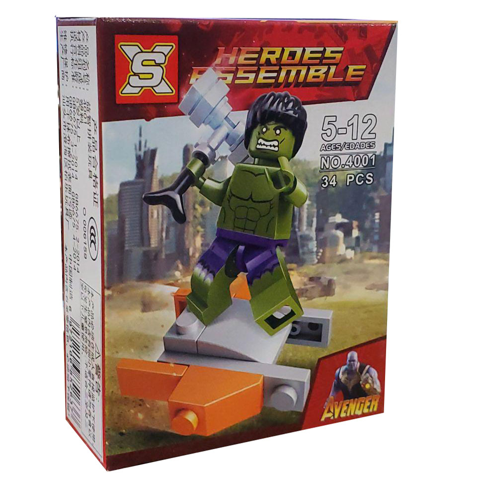 ساختنی اس ایکس مدل Hulk کد 4001