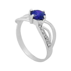 انگشتر نقره زنانه کد R188PB