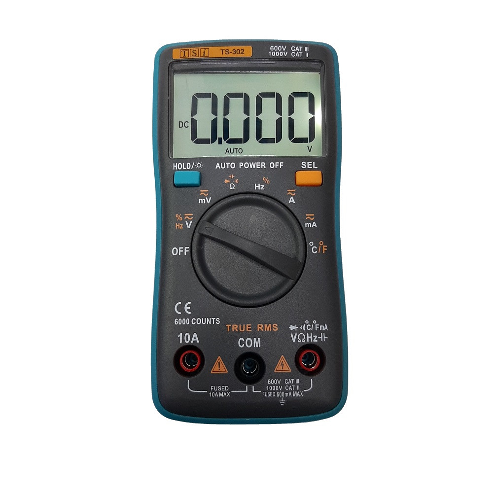 مولتی متر دیجیتال تی اس آی مدل TS-302 مولتی متر دیجیتال تی اس آی مدل TS-302