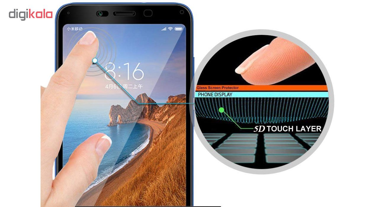 محافظ صفحه نمایش تراستکتور مدل GSS مناسب برای گوشی موبایل شیائومی Redmi 7A