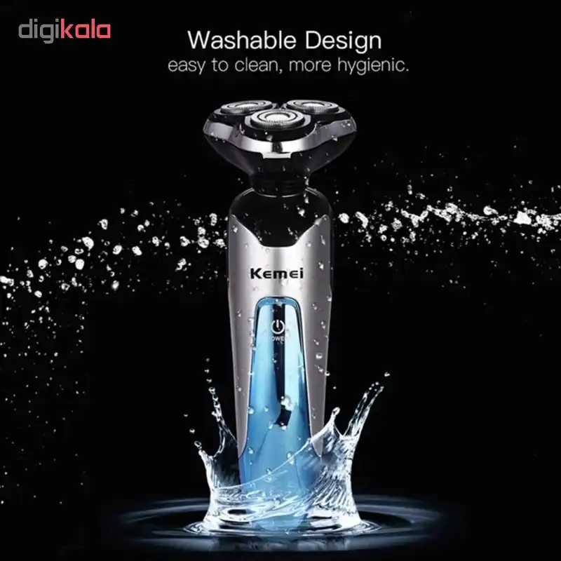 ماشین اصلاح موی صورت کیمی مدل km-5390