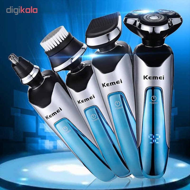 ماشین اصلاح موی صورت کیمی مدل km-5390 ماشین اصلاح موی صورت کیمی مدل km-5390