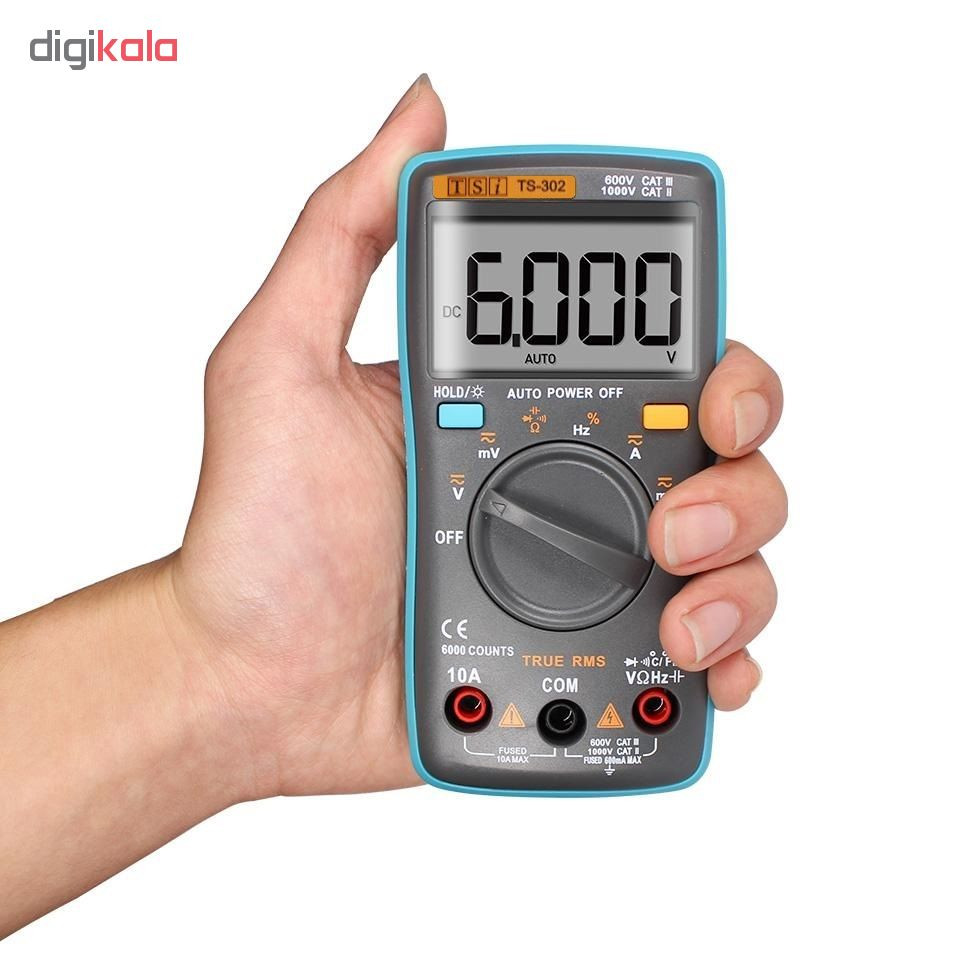 مولتی متر دیجیتال تی اس آی مدل TS-302 مولتی متر دیجیتال تی اس آی مدل TS-302