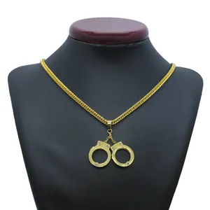 گردنبند مردانه طرح دستبند کد D-01