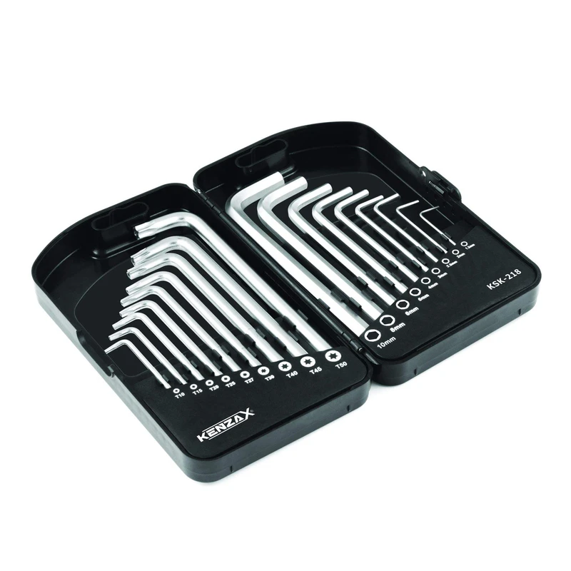 مجموعه 18 عددی آچار آلن کنزاکس کد KSK-218