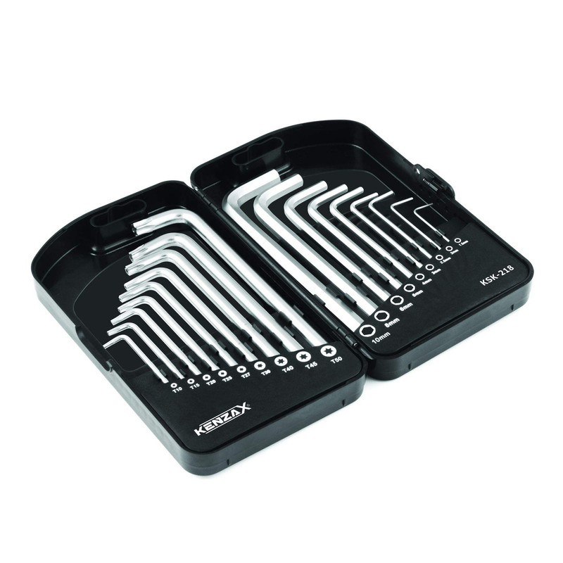 مجموعه 18 عددی آچار آلن کنزاکس کد KSK-218