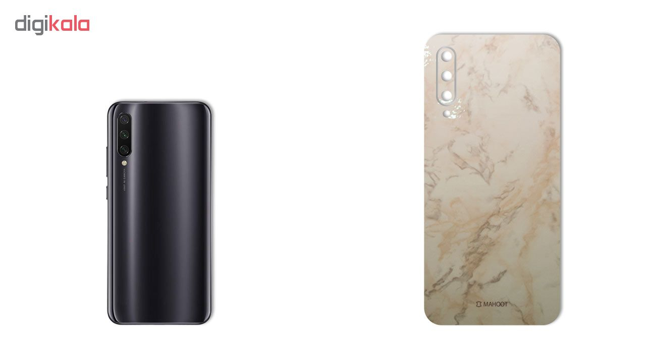 برچسب پوششی ماهوت مدل Marble-Light مناسب برای گوشی موبایل شیائومی Mi A3