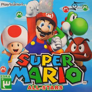 بازی Super Mario All-Stars مخصوص PS1