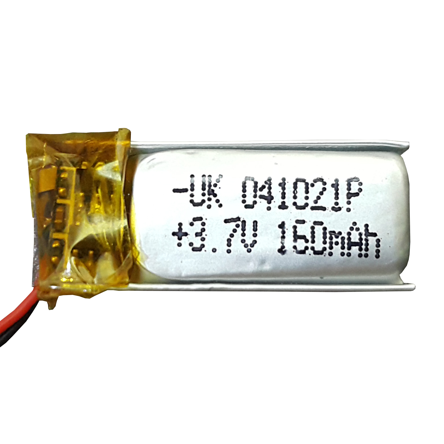 باتری لیتیوم یون قابل شارژ  یو کی کد 041021P ظرفیت 160میلی آمپر ساعت