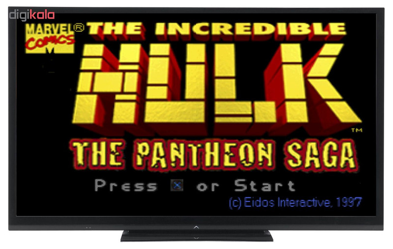 بازی The incredible Hulk مخصوص PS1 بازی The incredible Hulk مخصوص PS1