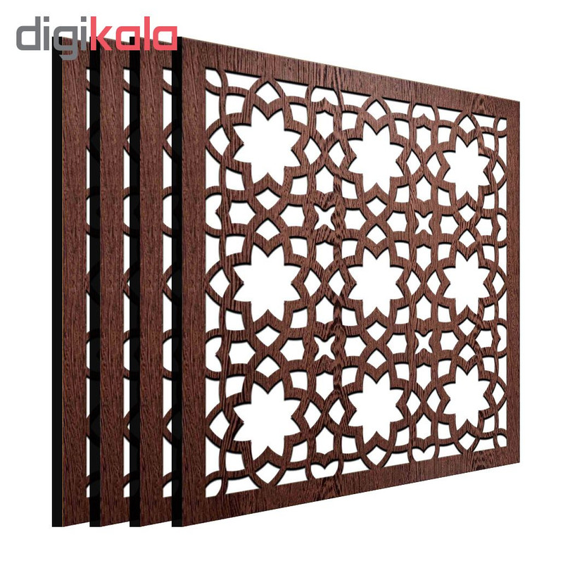 تایل سقفی کد LMG003-V سایز 60*60 سانتی متر بسته 4 عددی