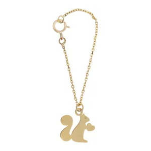 آویز ساعت طلا 18 عیار زنانه طرح خرگوش کد SG471