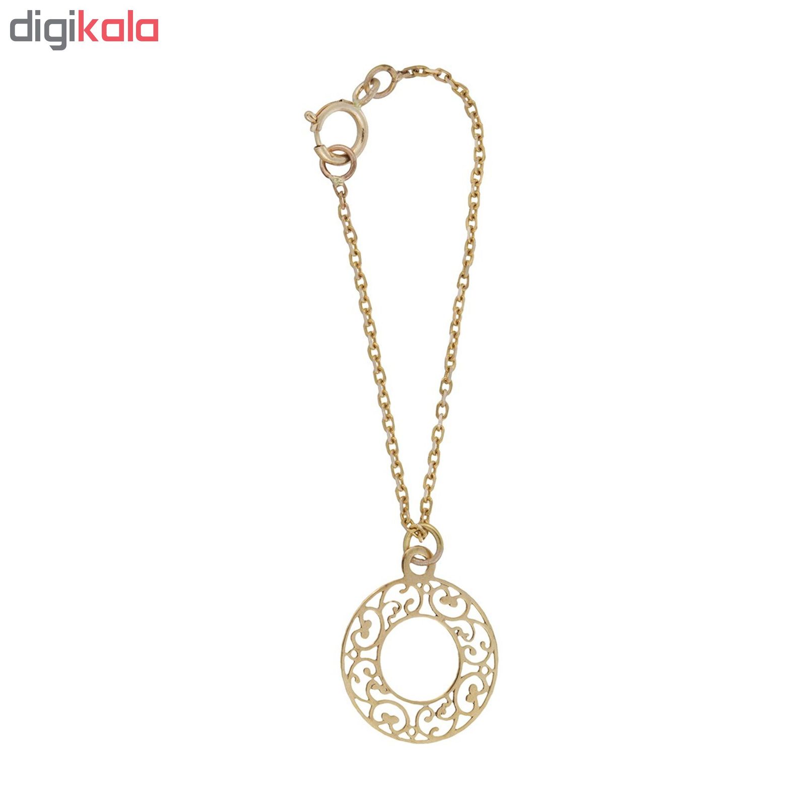 آویز ساعت طلا 18 عیار زنانه کد SG478 -  - 2