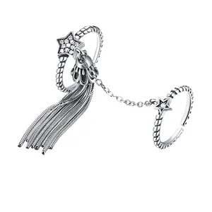  انگشتر نقره زنانه کد R235