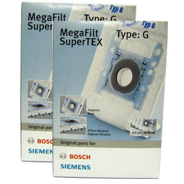کیسه جاروبرقی مگافیلتر مدل Type G بسته 8 عددی کیسه جاروبرقی مگافیلتر مدل Type G بسته 8 عددی