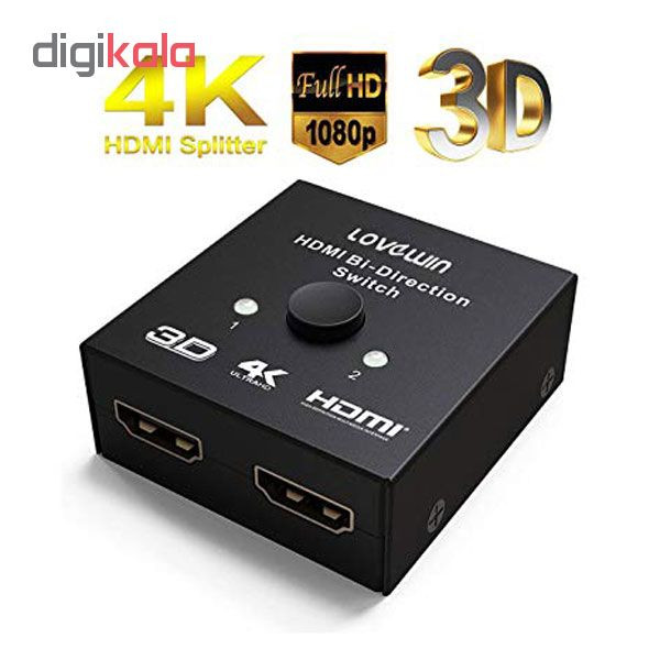 سوئیچ 1 به 2 HDMI مدل bama-311