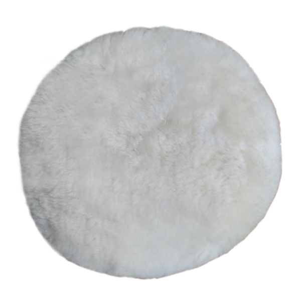 پد پوست بره ای پشت بندی مدل  OTL180 قطر 90 میلی متر