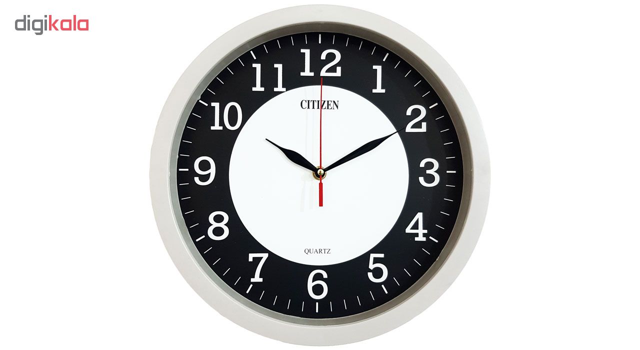 ساعت دیواری سیتی زن مدل زبرا کد 153154