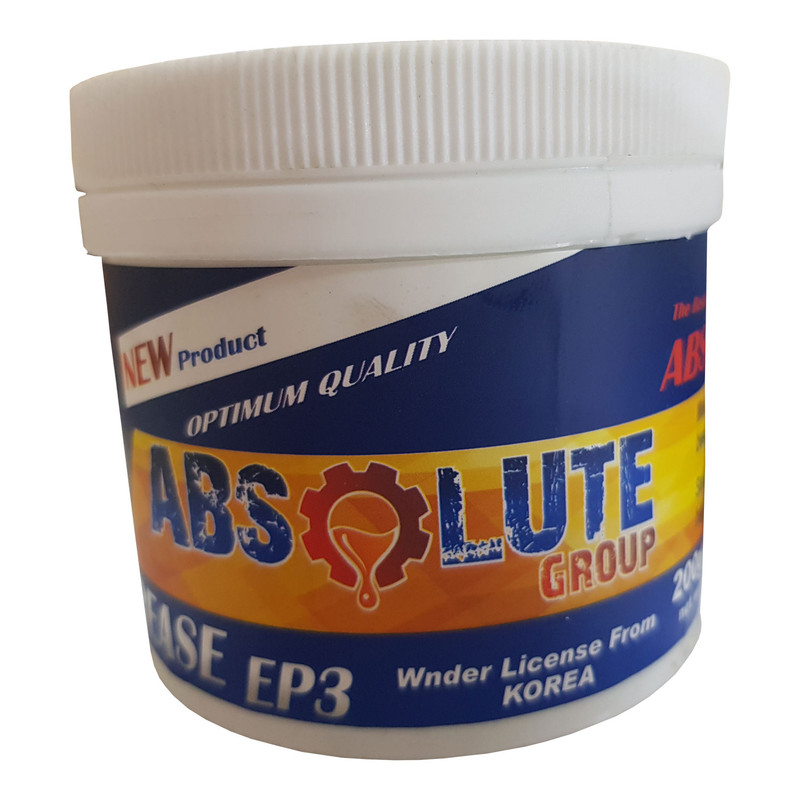 گریس ابسولوت مدل EP3 حجم 100 میلی لیتر گریس ابسولوت مدل EP3 حجم 100 میلی لیتر