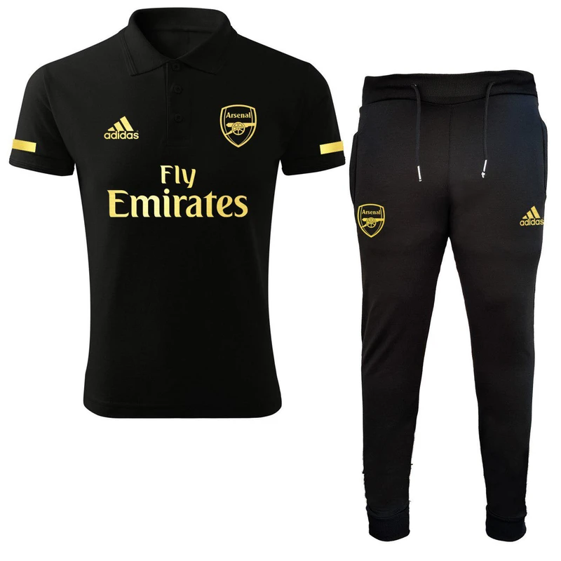 ست پولوشرت و شلوار ورزشی مردانه طرح آرسنال کد arsenal3245