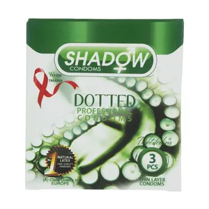 Shadow Dotted Condoms 3PSC