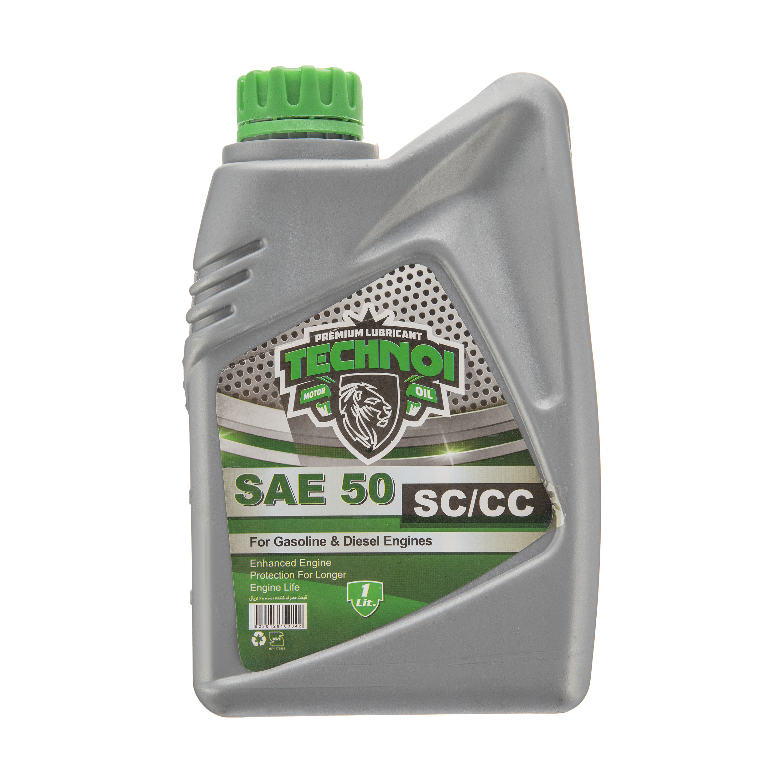 روغن موتور خودرو تکنول مدل SAE 50 حجم 1 لیتر
