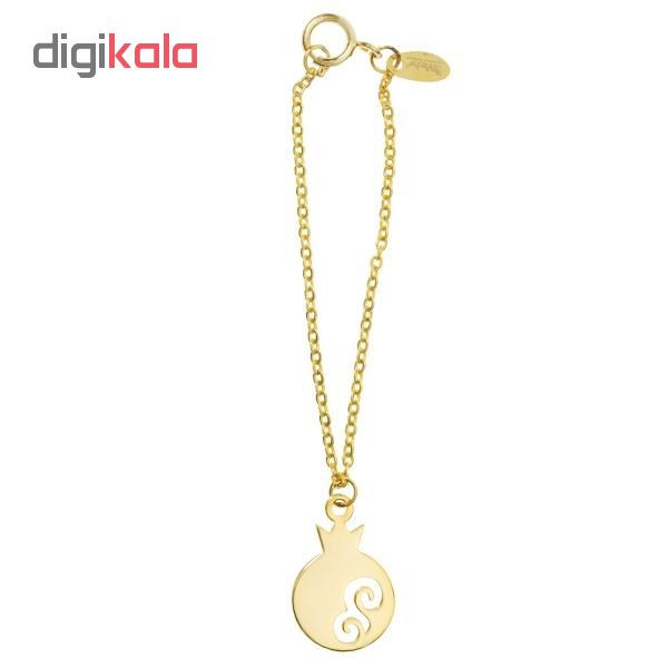 آویز ساعت طلا 18 عیار زنانه طرح انار کد UN001