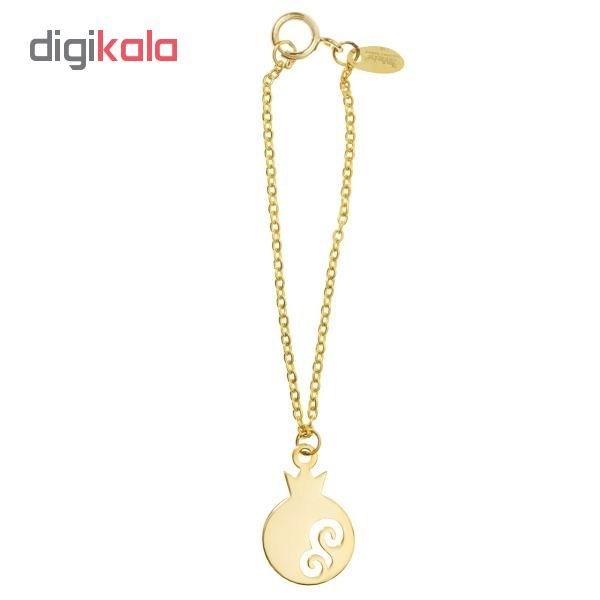 آویز ساعت طلا 18 عیار زنانه طرح انار کد UN001 -  - 2
