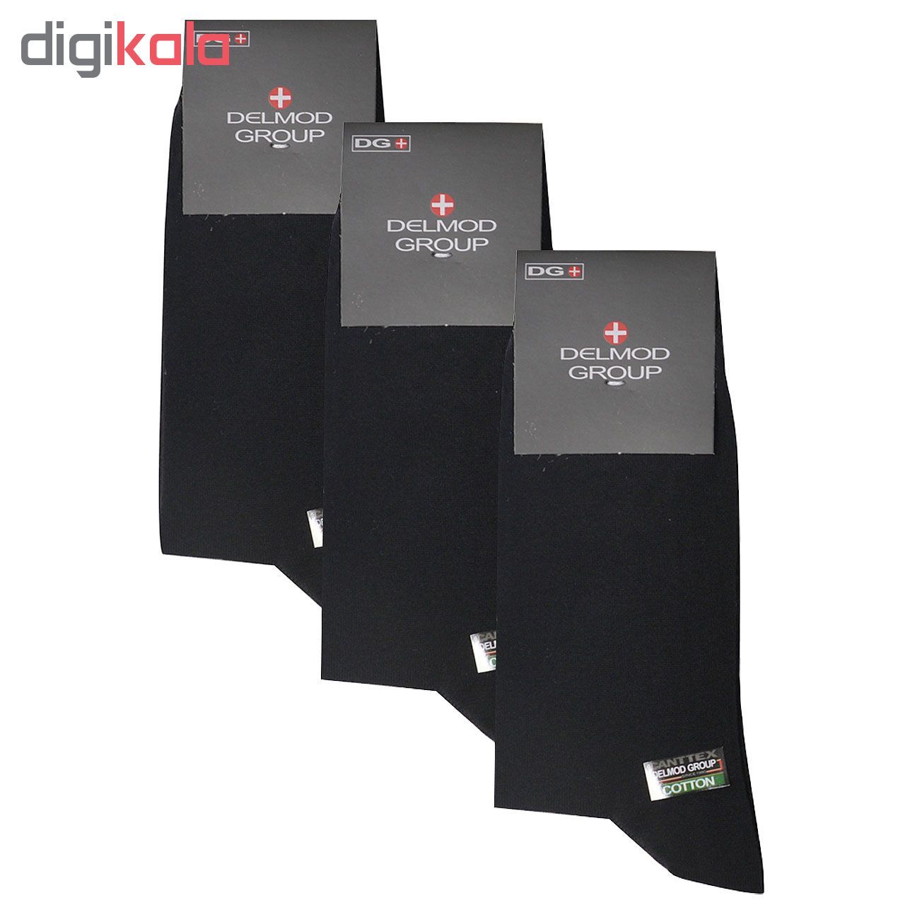 جوراب مردانه دل مد گروپ کد 249003902 بسته 3 عددی -  - 2