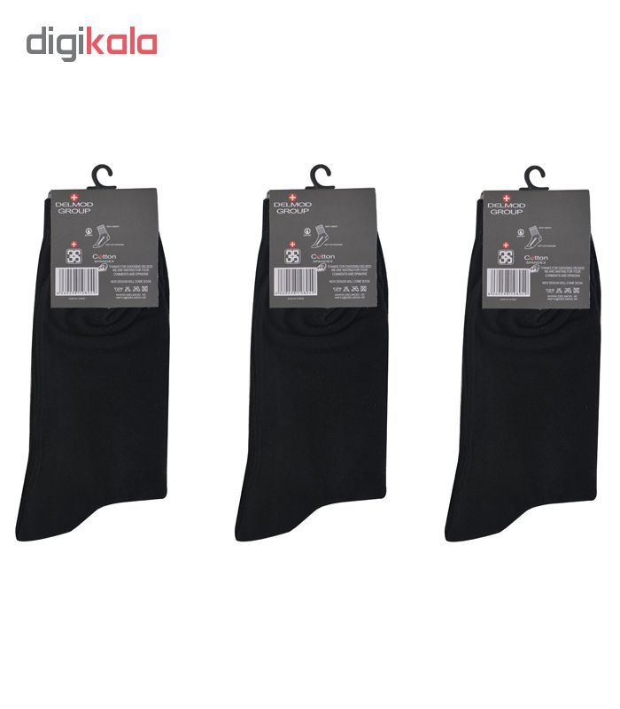 جوراب مردانه دل مد گروپ کد 249003902 بسته 3 عددی -  - 3