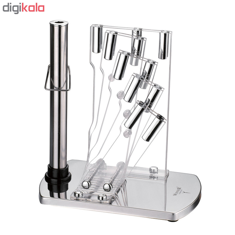 سرویس چاقو آشپزخانه 10 پارچه وینر کد W7335S به همراه چاقو تیزکن