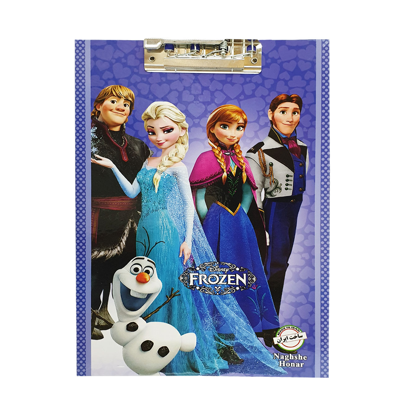 تخته شاسی نقش هنر طرح فروزن کد 110736 سایز A4 