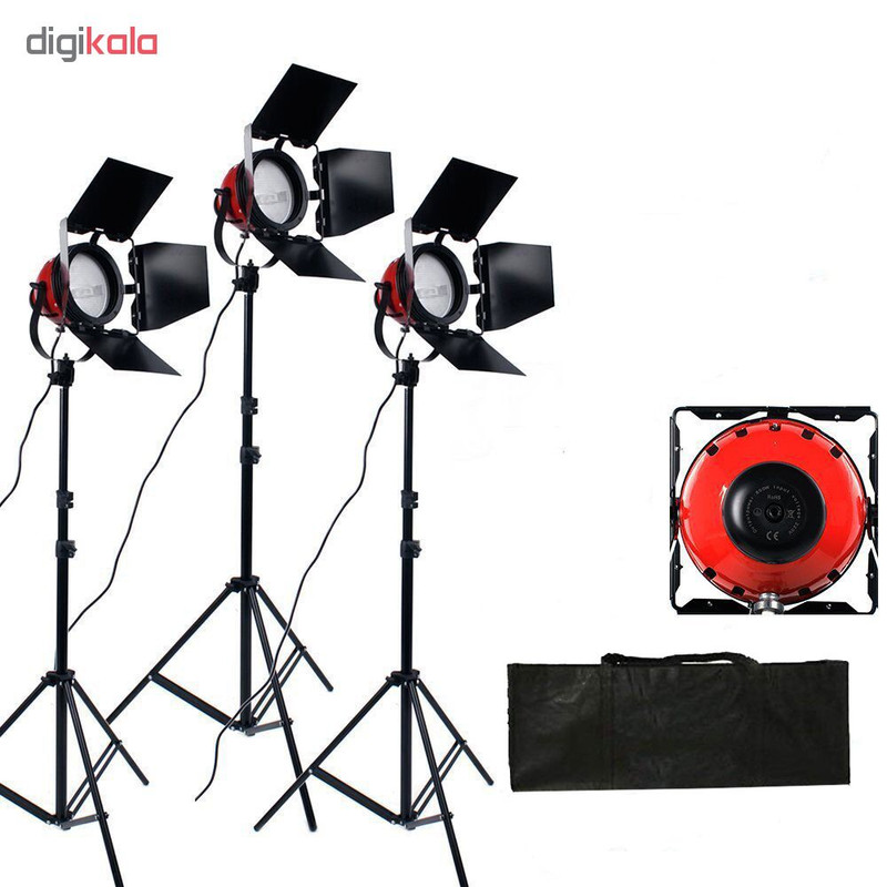 نور ثابت هالوژن مدل NLD-800 بسته 3 عددی 1