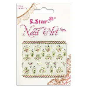 استیکر طراحی ناخن اس.استار کد 01