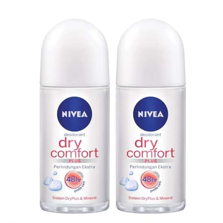 رول ضد تعریق زنانه نیوآ مدل Dry Comfort حجم 50 میلی لیتر بسته 2 عددی