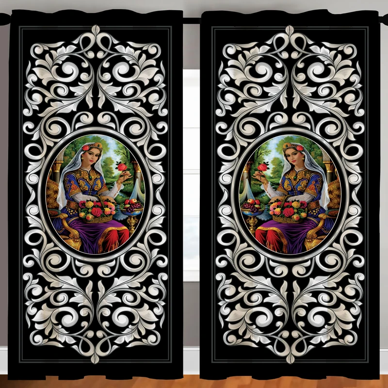 پرده مدل C31-50151 سایز 290×140 سانتی‌متر